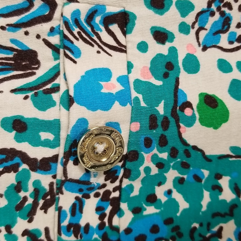 Lilly Pulitzer Corine Sea Oat Escapades Dress XS - Picture 9 of 14